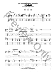 Revival Guitar and Fretted sheet music cover